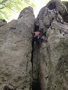 Skały Rzędkowickie - Kamień Przed Leśną i Leśna Turnia