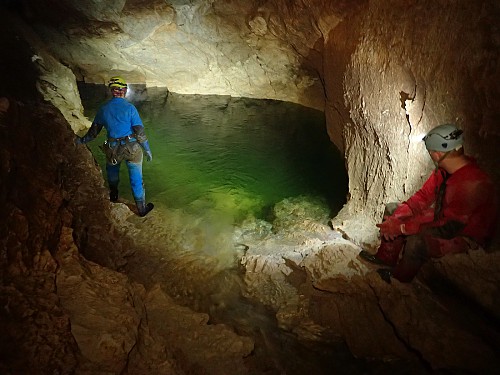 Lamprechtsofen od dolnego otworu