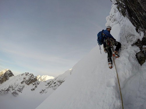 W północnej ścianie Świnicy