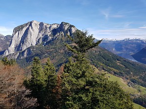 Na zachętę dostałem taką fotografię ściany od kolegi z Austrii, który mieszka i pracuje u jej podnóży :)