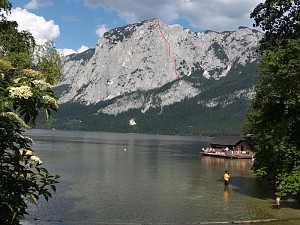 Pierwsze spotkanie ze ścianą.