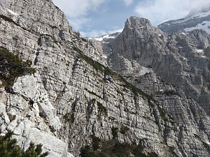 Widok na trasę podejścia