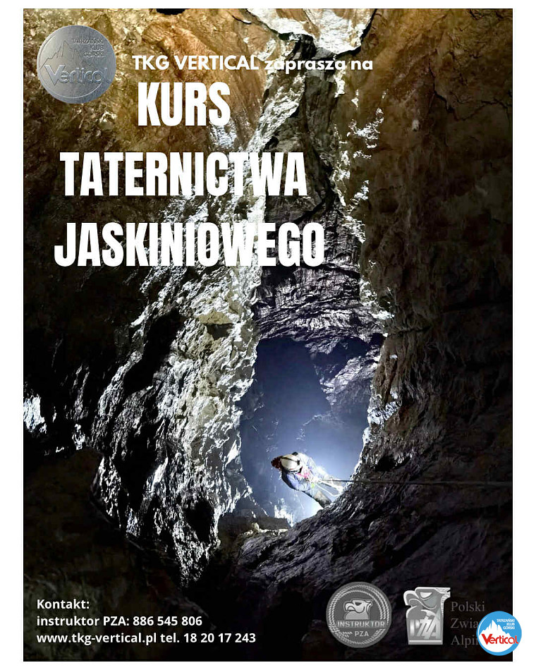 Kurs taternictwa jaskiniowego