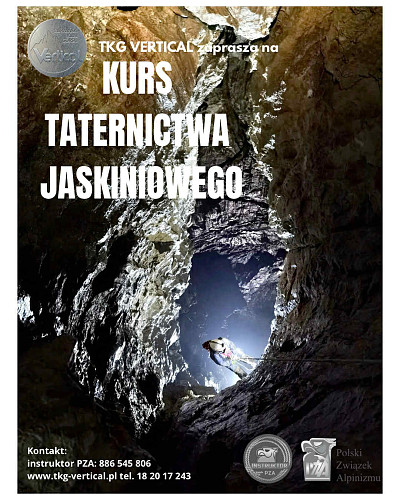 Kurs taternictwa jaskiniowego