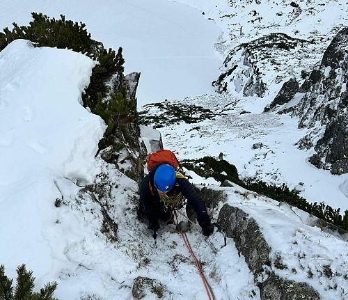 Kocioł Kościelcowy - Droga Kochańczyka