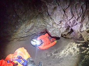 Jaskinia Kasprowa Niżnia.Gniazdo Złotej Kaczki