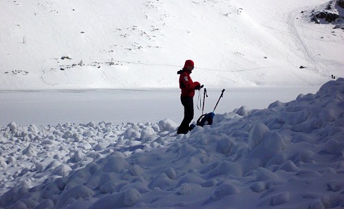 Zajęcia lawinowe na Hali