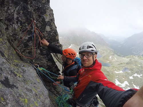 Wołowa Turnia - Droga Puskasa