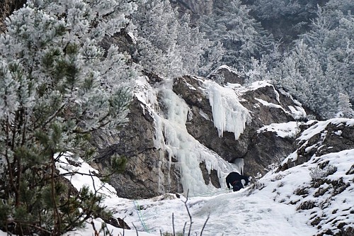 Ľad na Malú Tisovku WI3-5/II